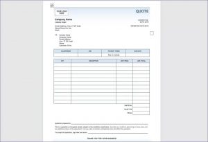 Payment Invoice