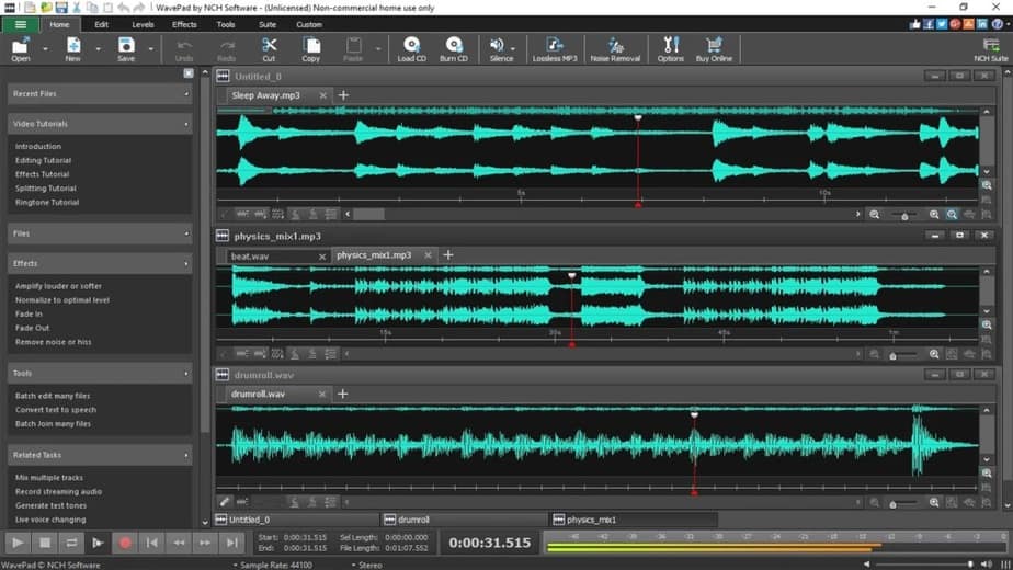 Audio Recording Software