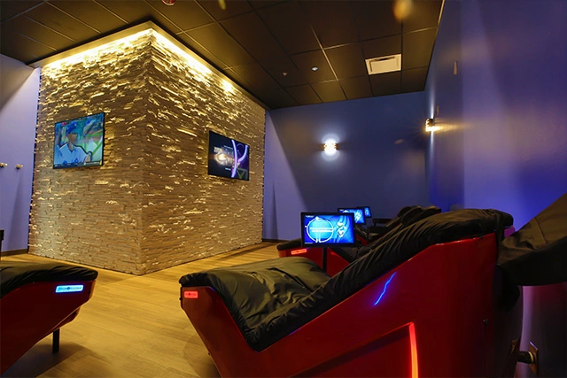 VASA Fitness massage lounge